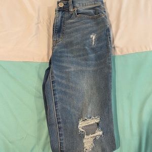 Aeropostale jeans size 2 high rise